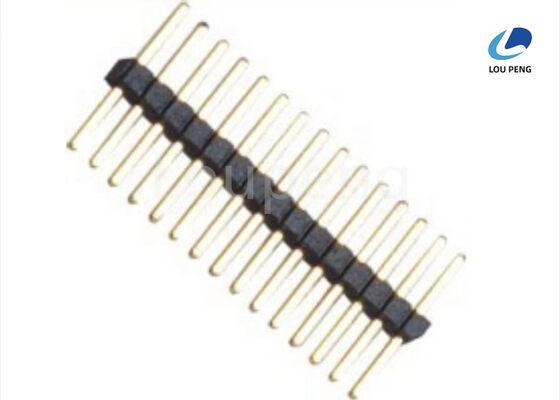 Contact Resistance 20 Milliohms Max Pin Header Connector Featuring Insulation Resistance 5000 Megaohms Min and Current Rating 1.0AMP or 3.0AMP for PCB Assembly supplier