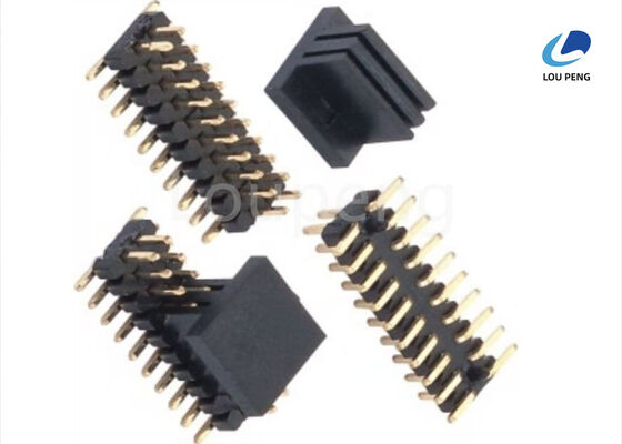 3.0AMP Through Hole Pin Header With Operation Temperature Range Minus 65 Celsius To Plus 125 Celsius Connector For Circuit Board supplier