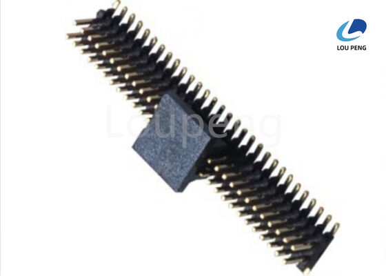 Insulation Resistance 1000M Ohms Min Single Row Pin Connector Connector for Electrical Connections in Automation Equipment supplier