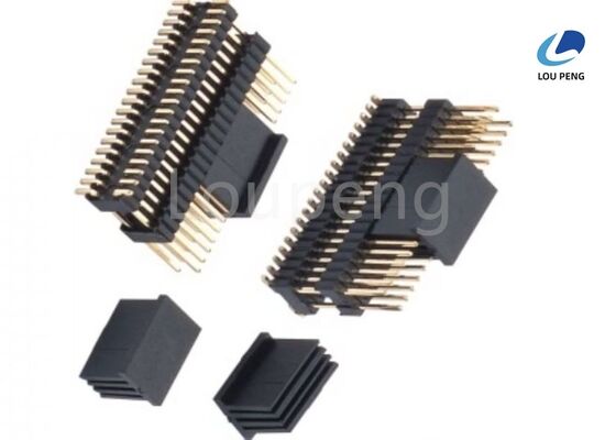 Retention Force 700g Min Pin Header Connector Vertical Right Angle SMT Single Row Double Row Three Rows Durability 100 Cycles supplier