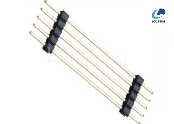 Insulation Resistance 5000 Megaohms Min Single Row Pin Connector Featuring Brass Pin Material and Precision Engineering for Connections supplier