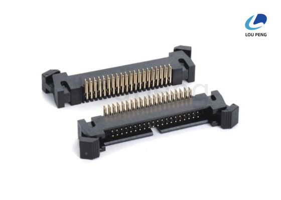 Operating temperature range 65°C to 125°C Black standard IDC Socket BOX Header in pitch sizes 08mm 10mm 1.27mm 2.0mm 2.54mm for versatile applications supplier