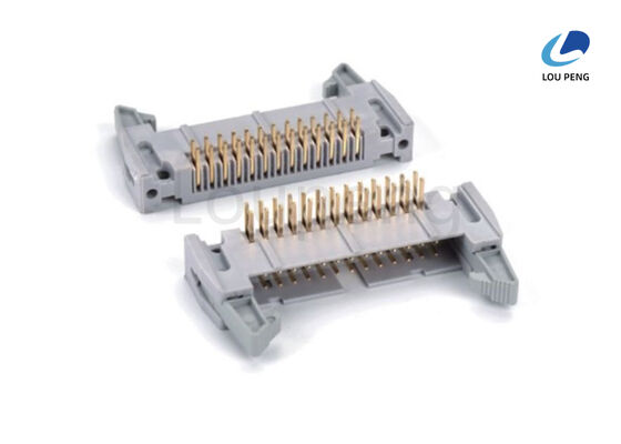 Pitch 1.0mm IDC Cable Socket Connector Designed with Dielectric Withstanding AC 500V Ensuring Stable Signal Transmission supplier