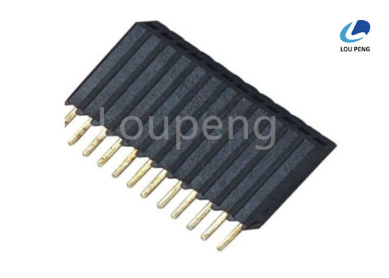 2.0mm Pitch Female Header Connector Featuring 2 to 40 Pins Copper Alloys Contact Ideal for Industrial Electronic Devices supplier
