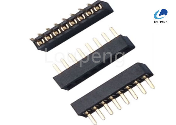 Polyester UL94V-0 Female Header Pin Connector Featuring Robust Insulator Material and Housing Suitable for Circuit Boards supplier