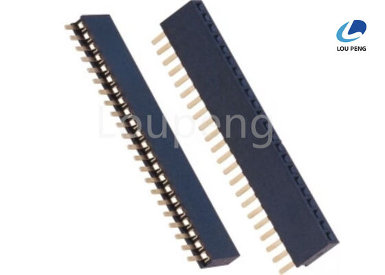 Standard PA6T Female Pin Header Connector Featuring Withstanding Voltage AC 500V Ideal for Electronic Circuit Board Connections and Industrial supplier