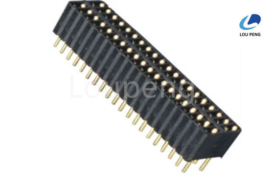 PA6T 30 Percent Glass Fiber Female PCB Header Connector Suitable for Circuit Board Connections and Electronic Assemblies supplier