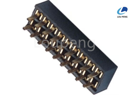 Polyester UL94V0 Female Header Connector Featuring Pitch 08mm 10mm 127mm 20mm 254mm Ideal for PCB Electronic Applications supplier