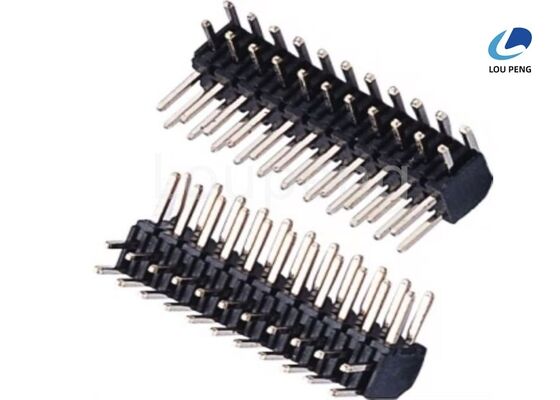 Dielectric Withstanding AC 500V PIN Header Connector Copper Alloys Contact and Retention Force 700g Min Offering Electrical Interface supplier