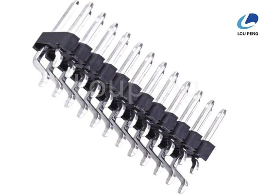 Contact Resistance 20M Ohms Max PIN Header Connector Insulator LCP NYLON PA6T PBT30GFL UL94V-0 Operating Temp 65C To 125C supplier