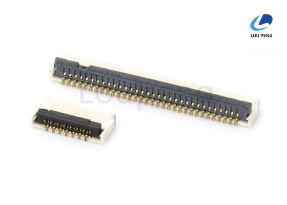 Operating Temp Negative 40 Celsius to Positive 105 Celsius FPC FFC Connector Contact Resistance 20max Dielectric Withstanding AC 500V supplier