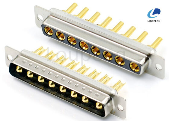 Plastic Insulator Material D SUB Port Adapter Blue White Black Connector Suitable for Communication and Control Systems supplier