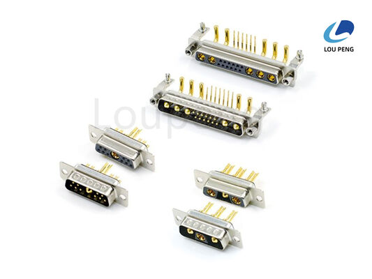 50 Pins Male D-Sub VGA Connector Perfect for Industrial Video Equipment and Computer Display Applications supplier