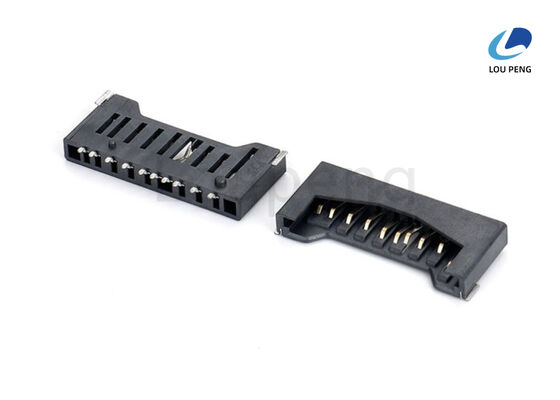Contact Separation Force 0.20kgf Minimum Secure Digital Card Slot Black Engineered for Electrical Contact and Durability supplier