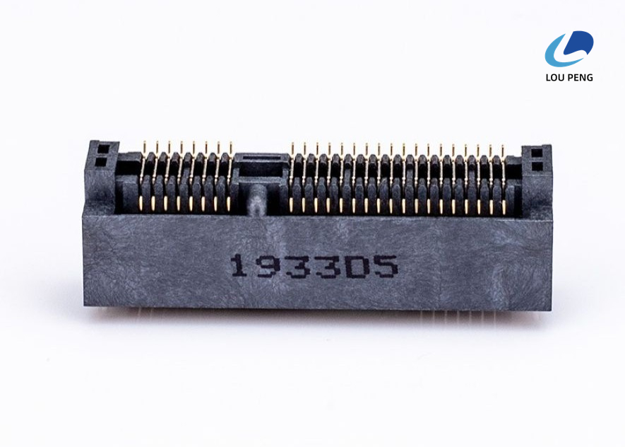 Embedded Pcie Connector Insulation resistance 500 Meqohms At 50OV DC Min Mini PCI Express ...
