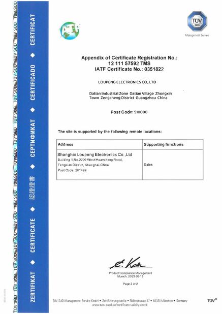 Loupeng Electronics Co., Ltd